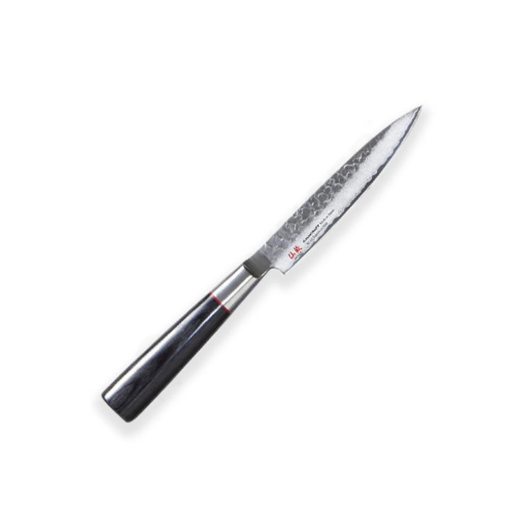 foto Japonsk� n�� Utility 120mm Suncraft Senzo Classic Damascus VG10